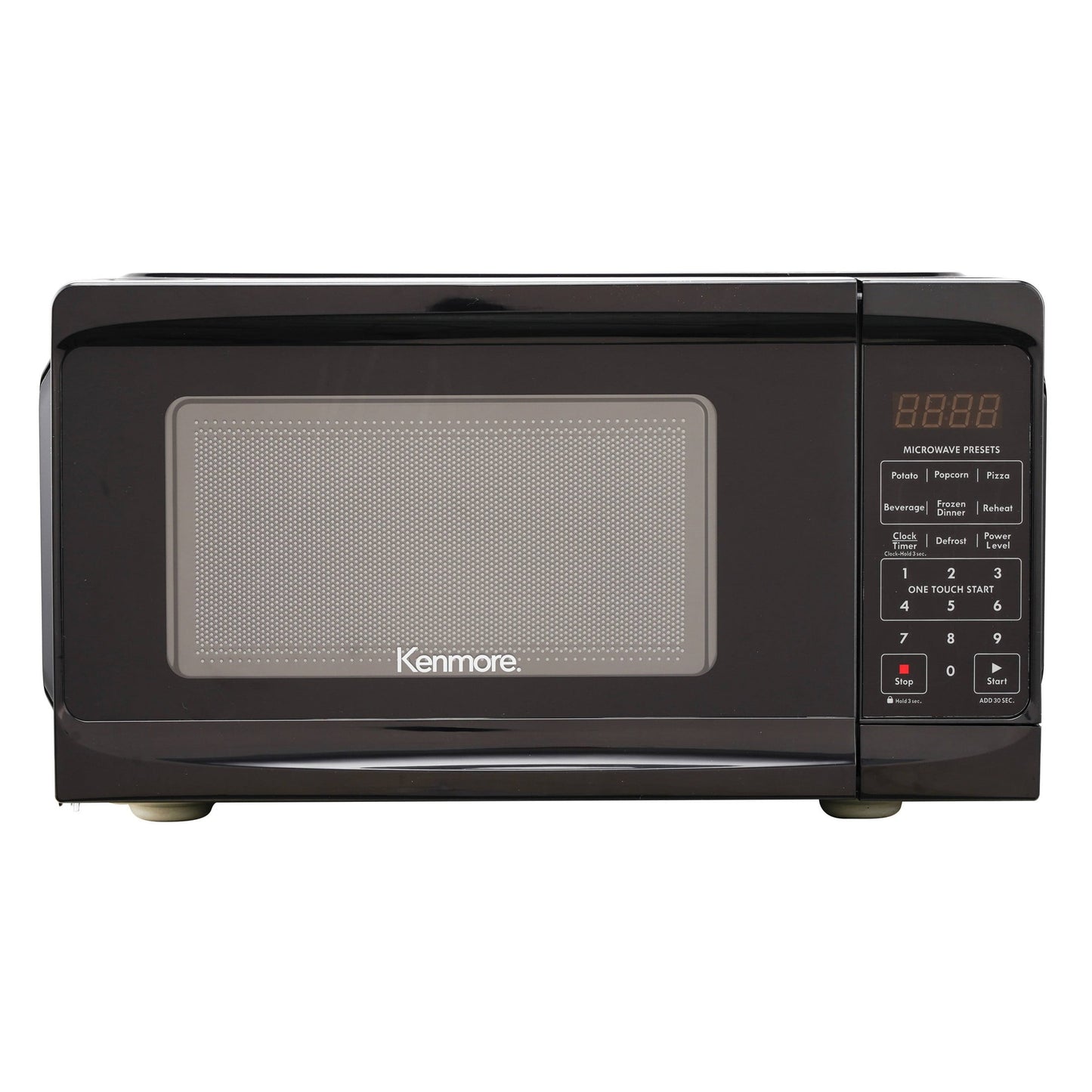 0.7 cu-ft Microwave - Black