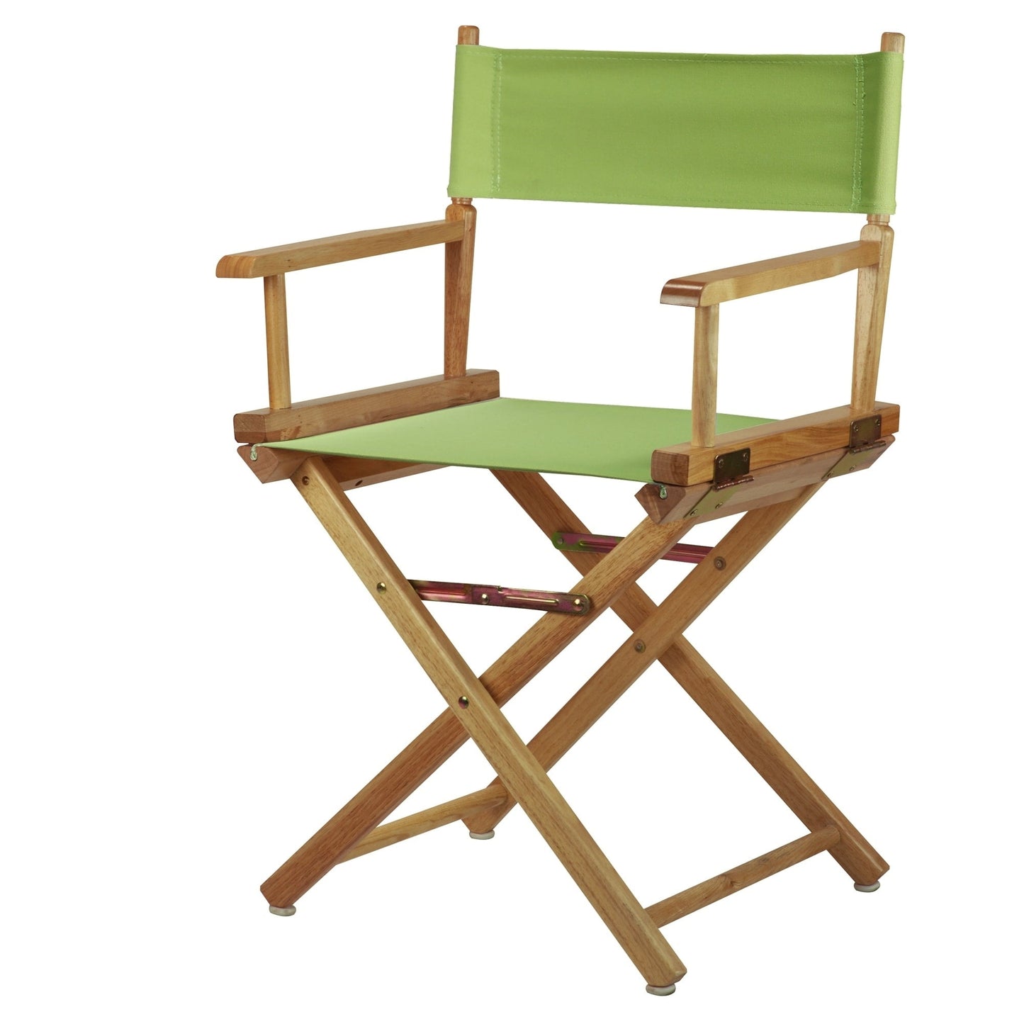 '18' Director's Chair Natural Frame-Lime Green Canvas'