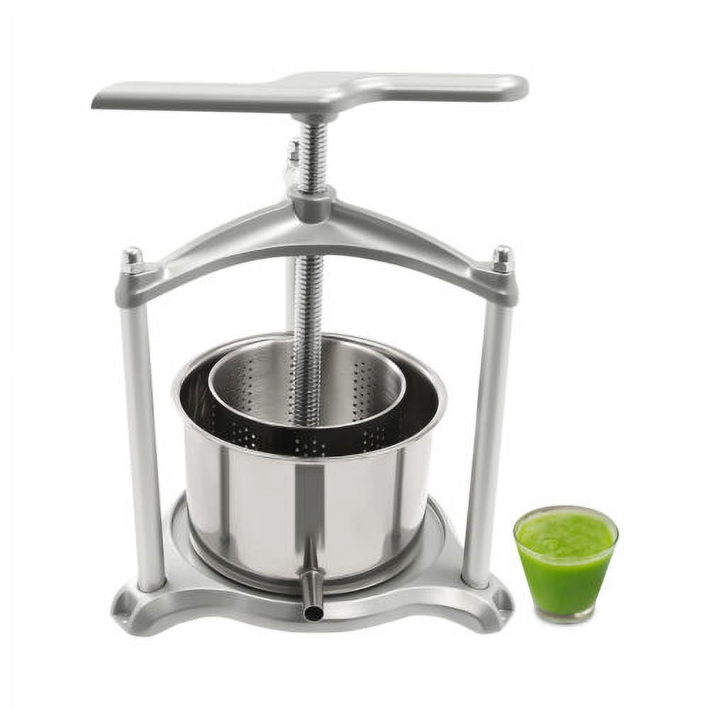 0.8 Gal/3L Fruit Wine Press Juice Press for Cider Vegetables Cheese Tinctures