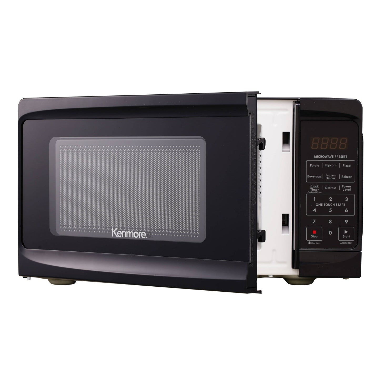 0.7 cu-ft Microwave - Black