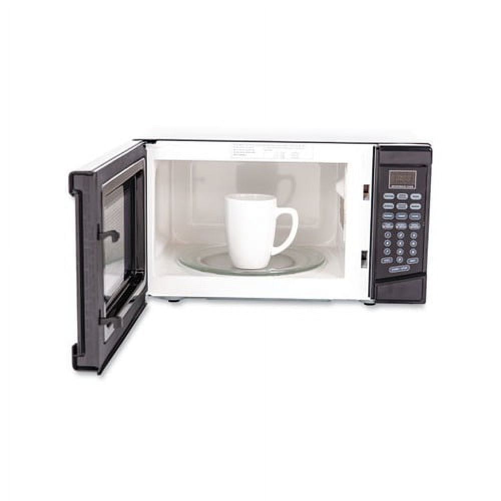 0.7 Cubic Foot Capacity Microwave Oven 700 Watts, Black