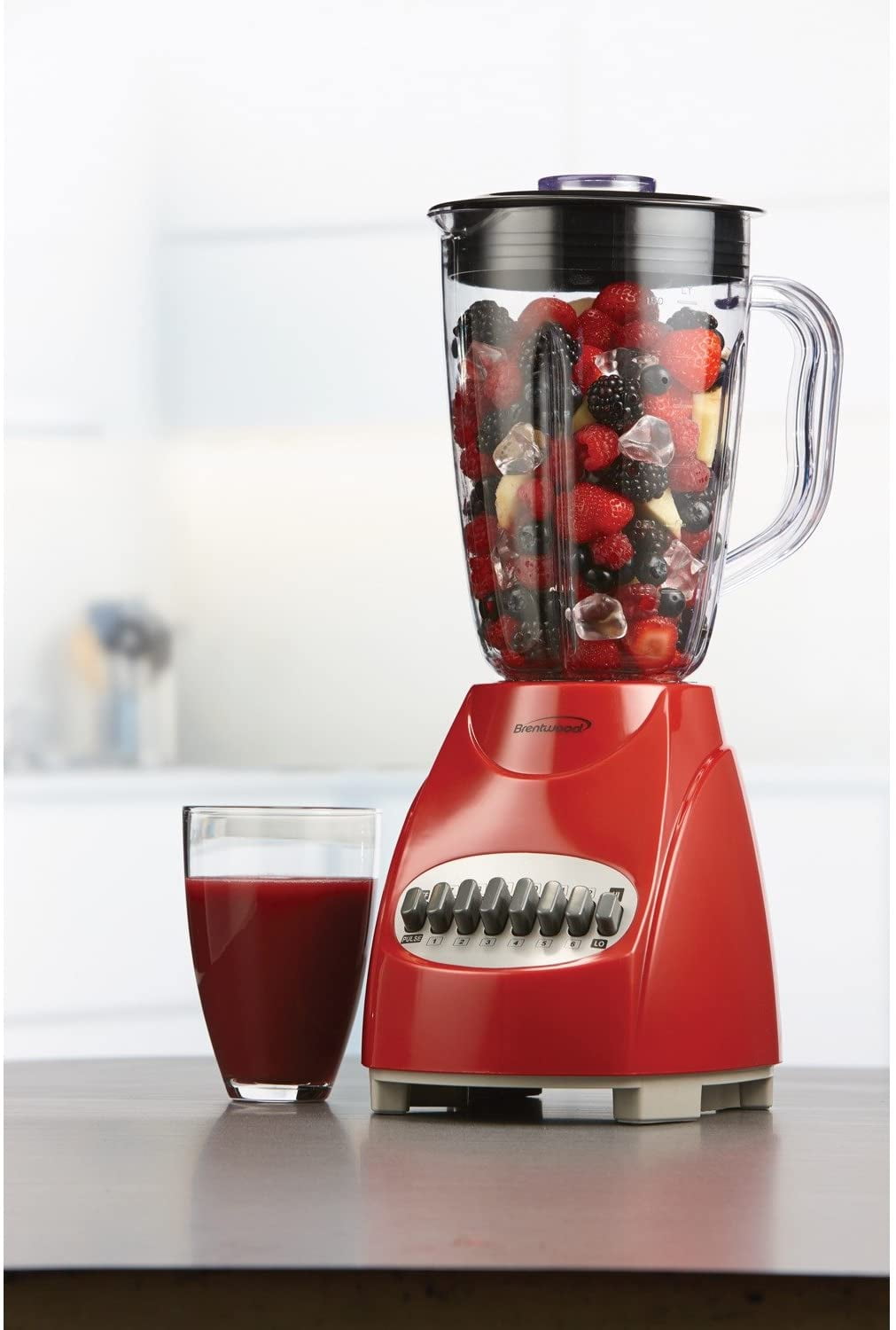 + Pulse Blender, Red